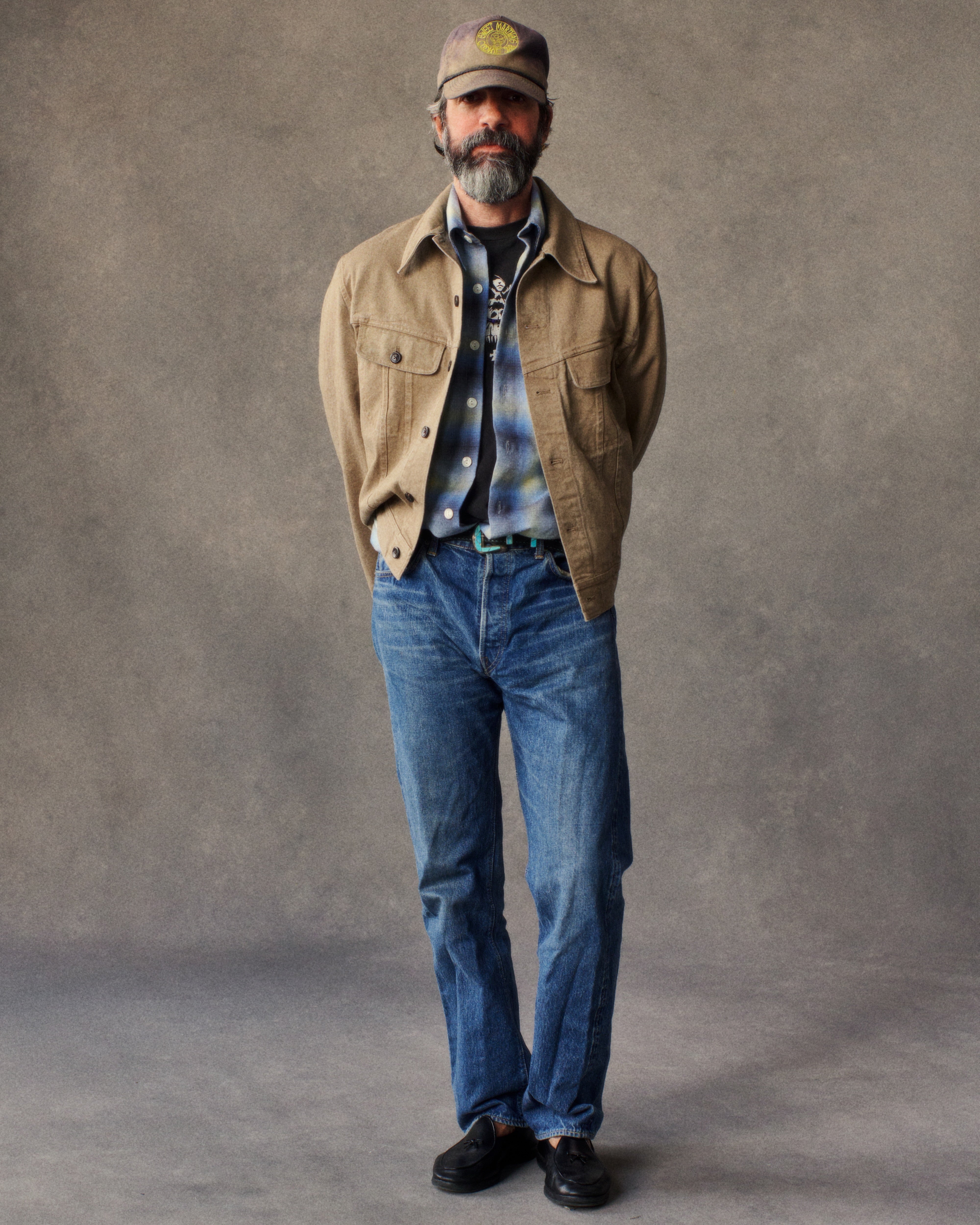 SULPHUR DYED TRUCKER JACKET – AARON LEVINE