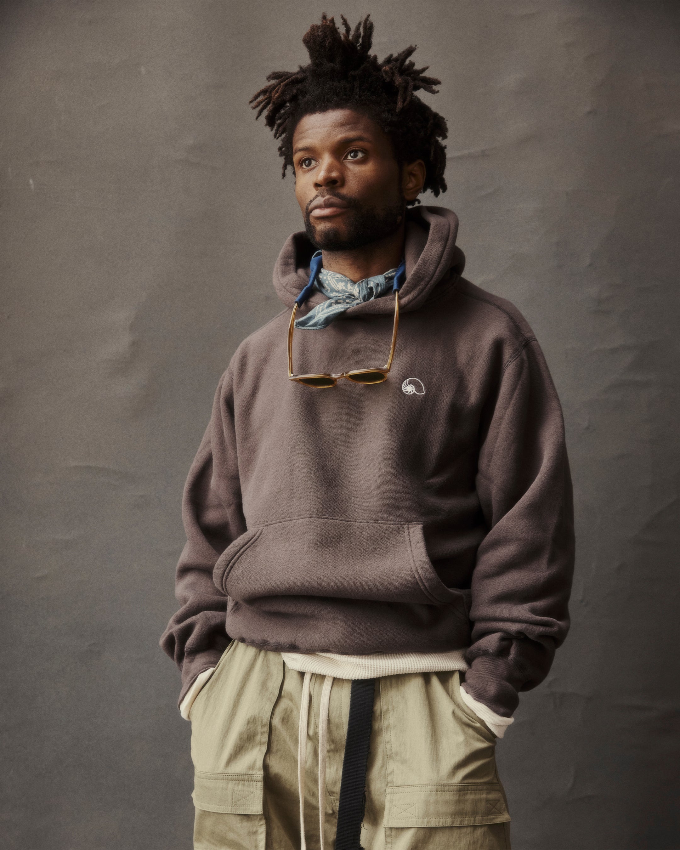 HOODED SWEATSHIRT – AARON LEVINE