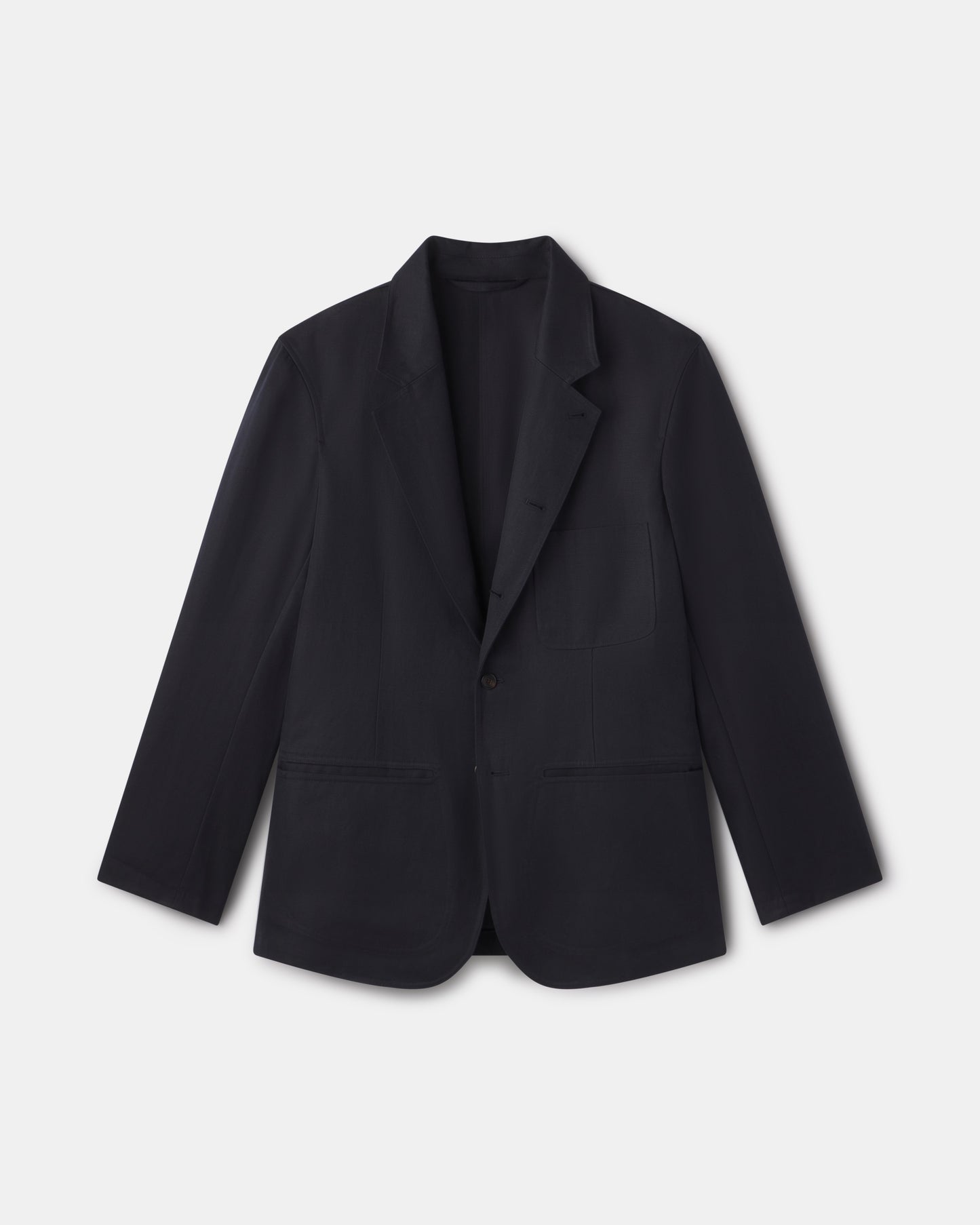 COTTON LINEN WORKWEAR SUIT JACKET