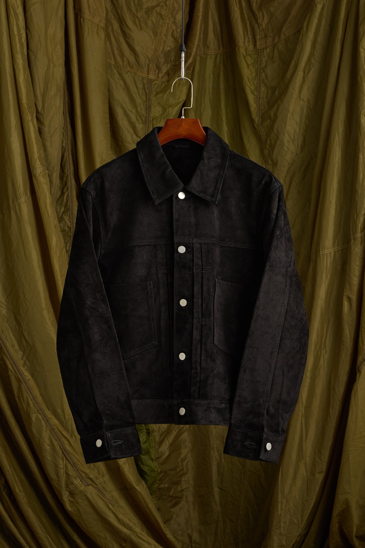 SUEDE TRUCKER JACKET