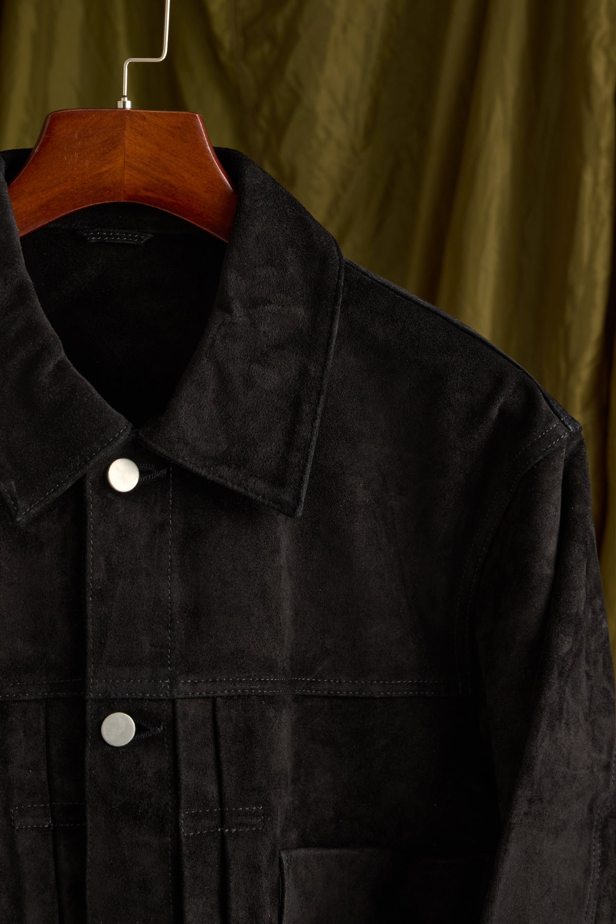 SUEDE TRUCKER JACKET