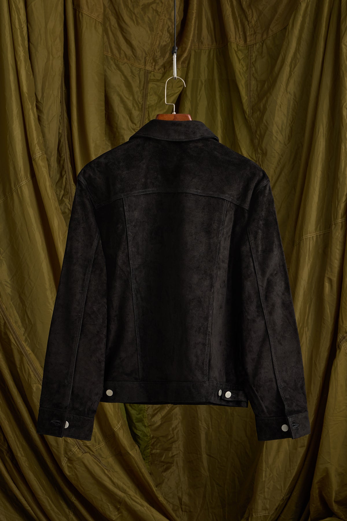 SUEDE TRUCKER JACKET