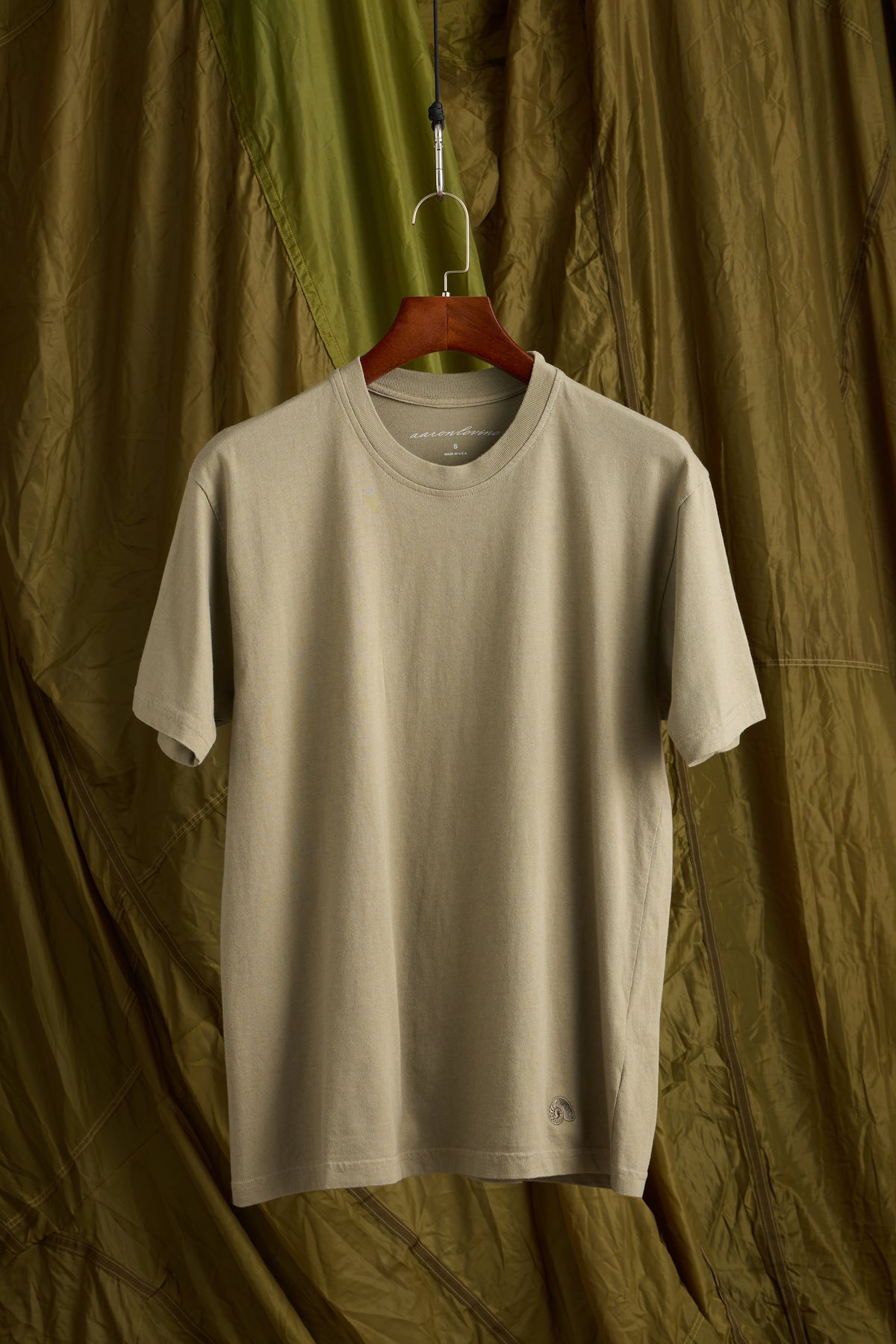 Crew T-Shirt in Kelp