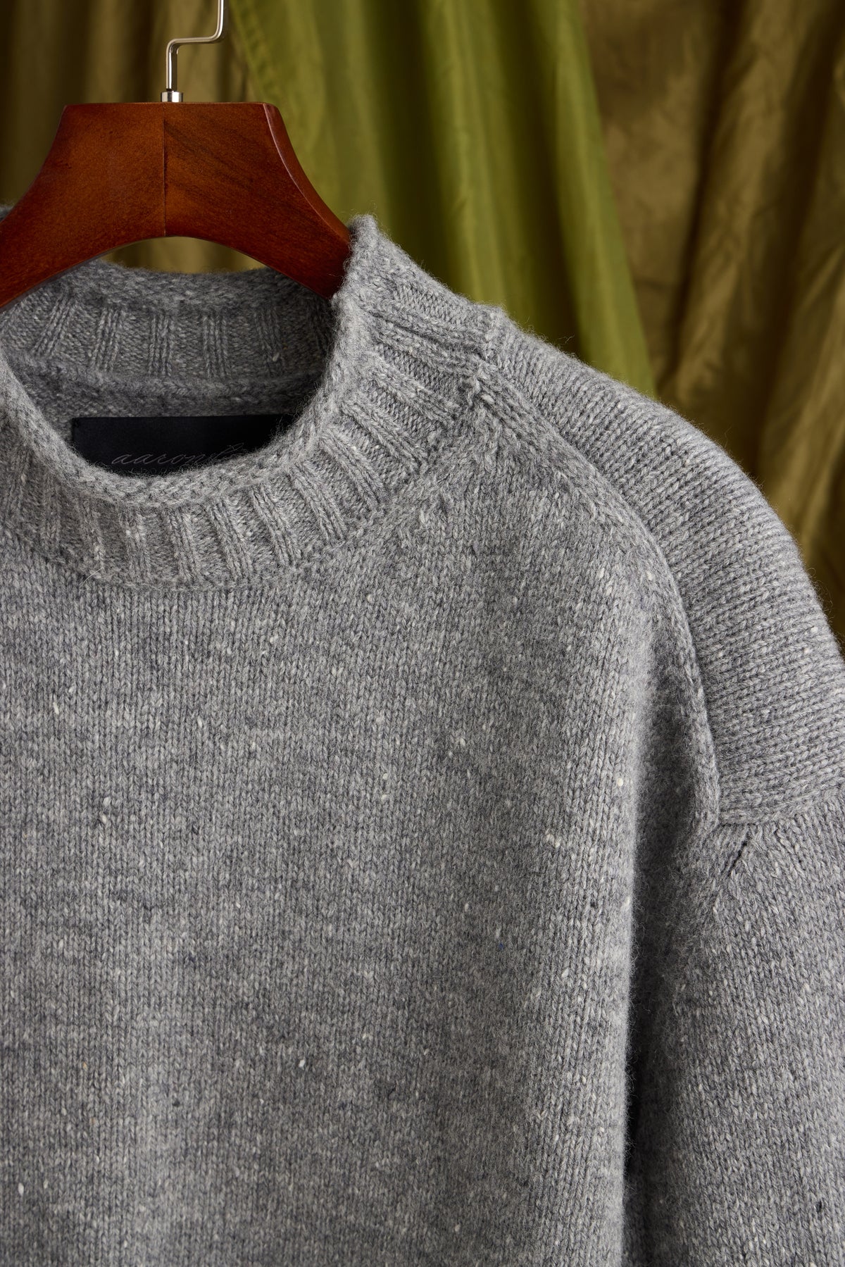 Rollneck Sweater in Gray