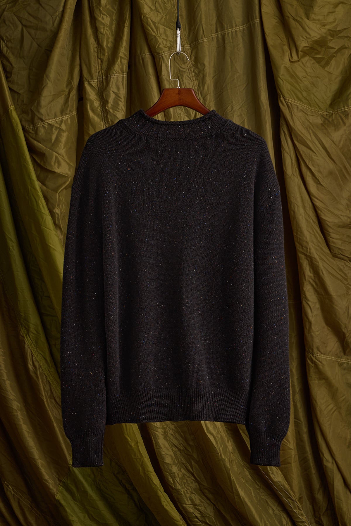 Rollneck Sweater in Espresso