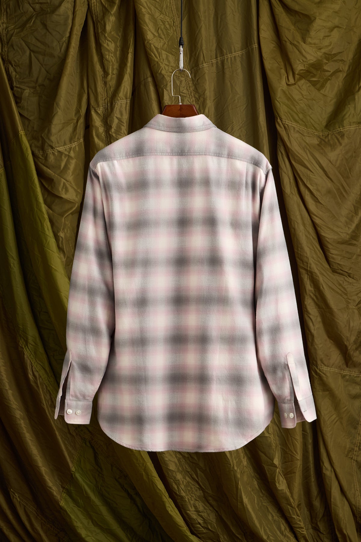 Shadow Flannel in Flamingo