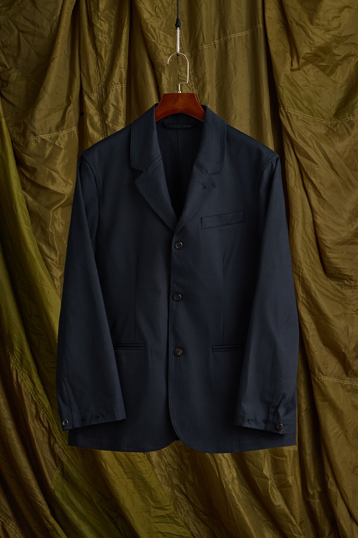Workwear Suit Jacket in Midnight Navy
