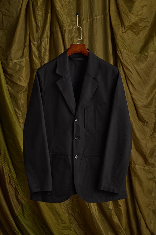 Workwear Suit Jacket in Black