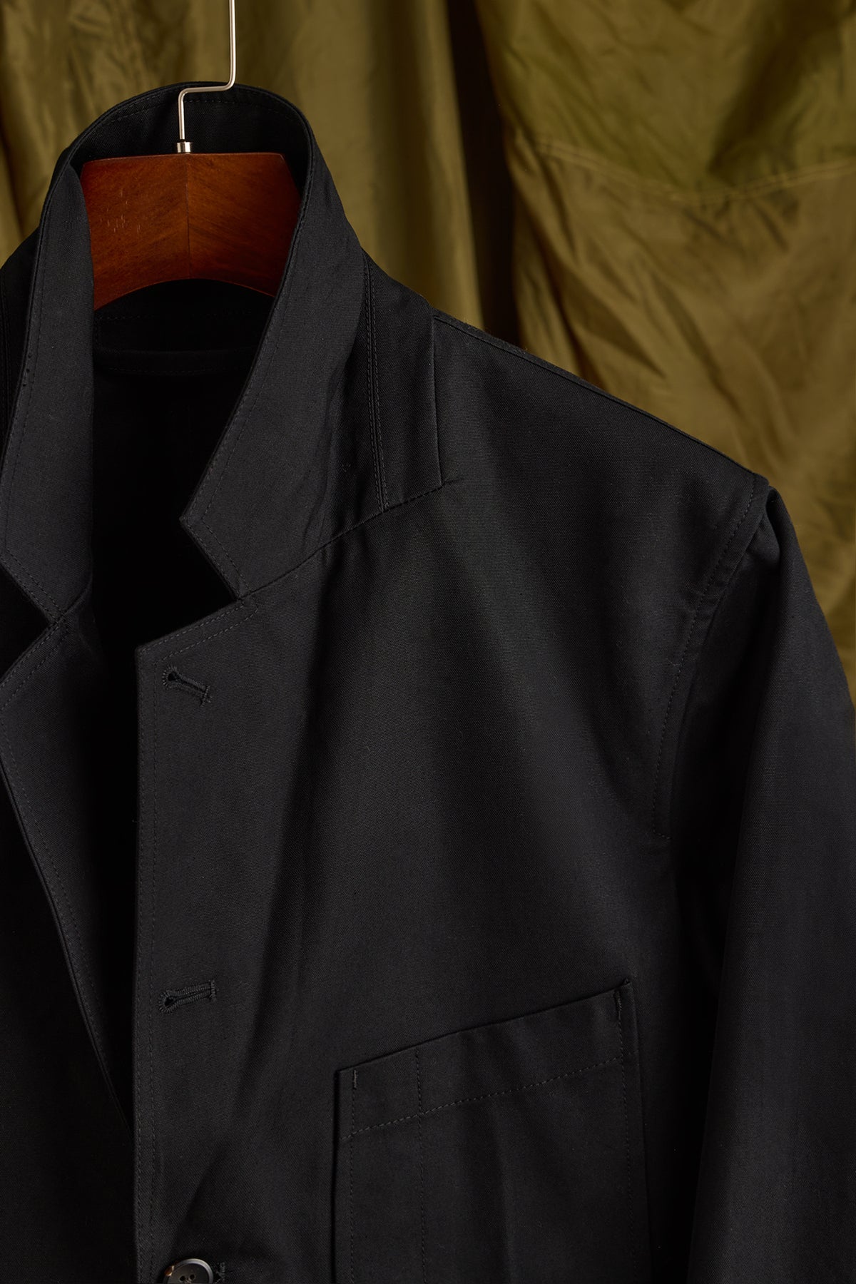 Workwear Suit Jacket in Black