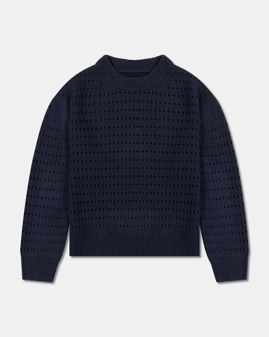 Aaron Levine Nautilus Cap in Navy main image 1