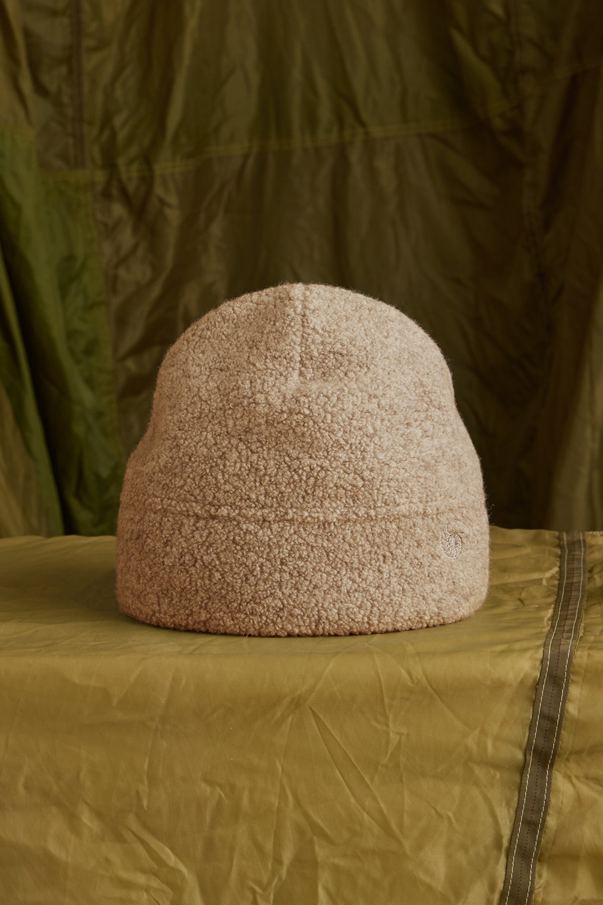 WOOL BOUCLE BEANIE