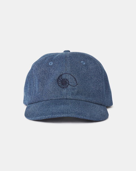 DENIM NAUTILUS CAP – AARON LEVINE