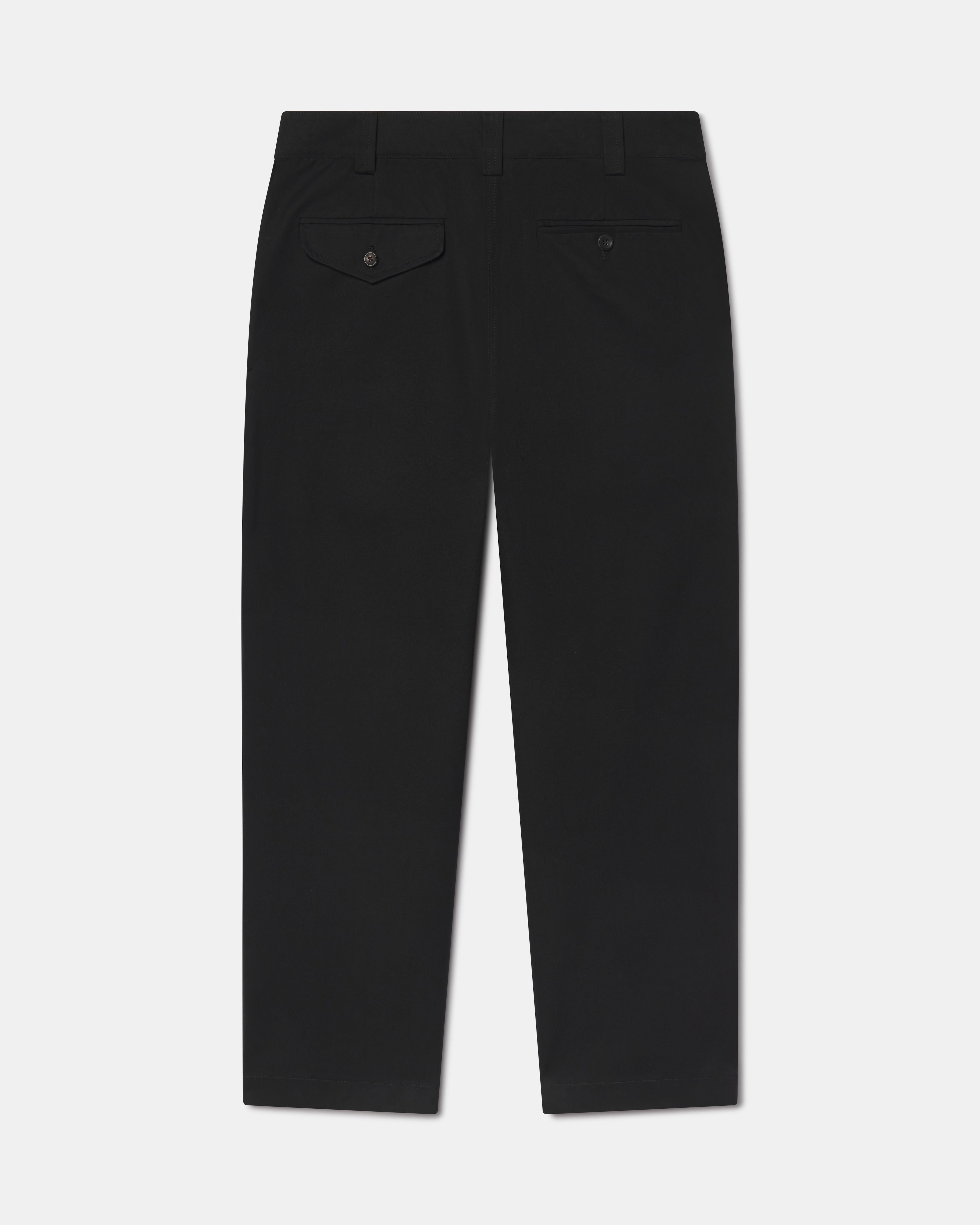CANVAS DOUBLE PLEATED PANT – AARON LEVINE