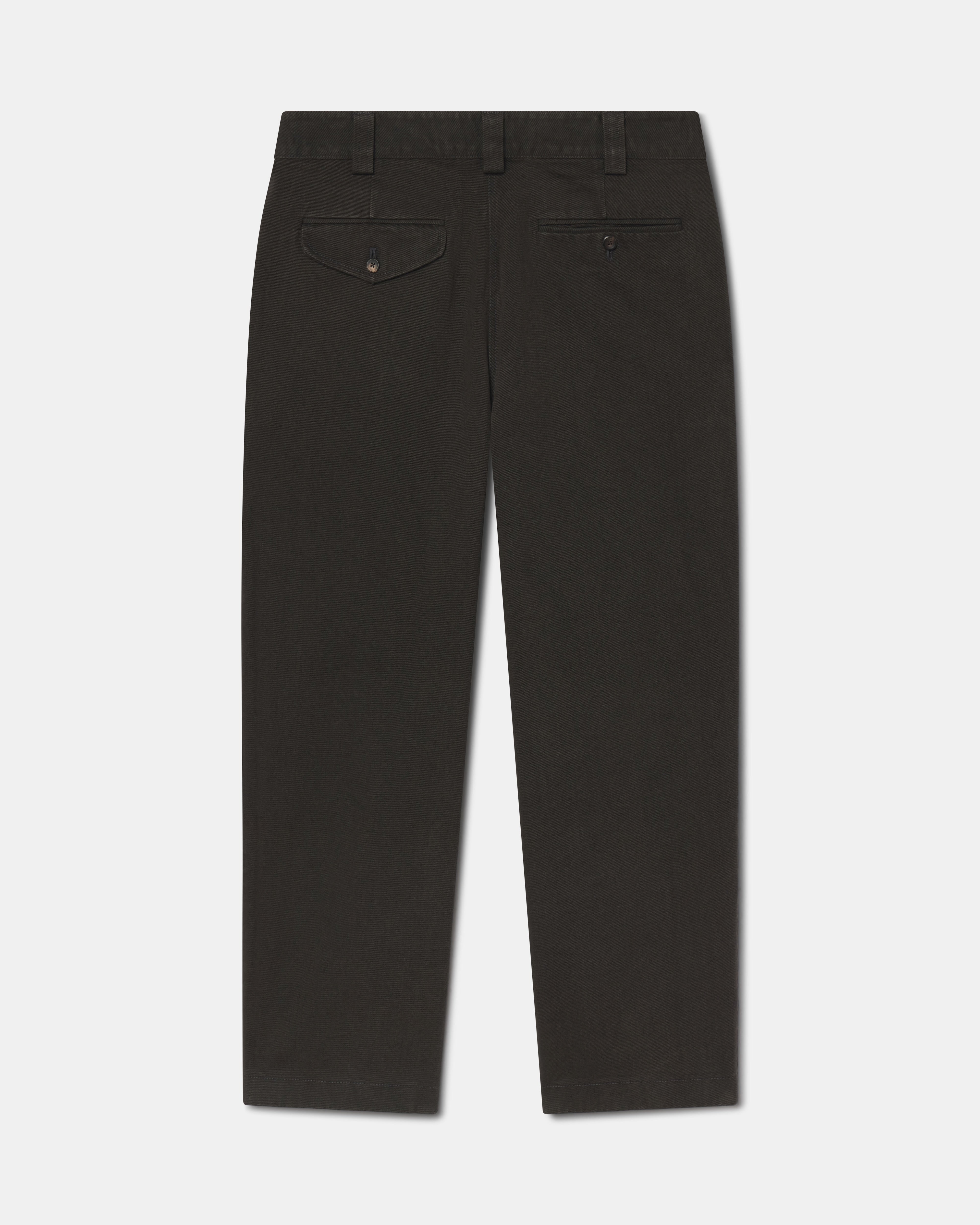 SULPHUR DYED DOUBLE PLEAT PANT – AARON LEVINE