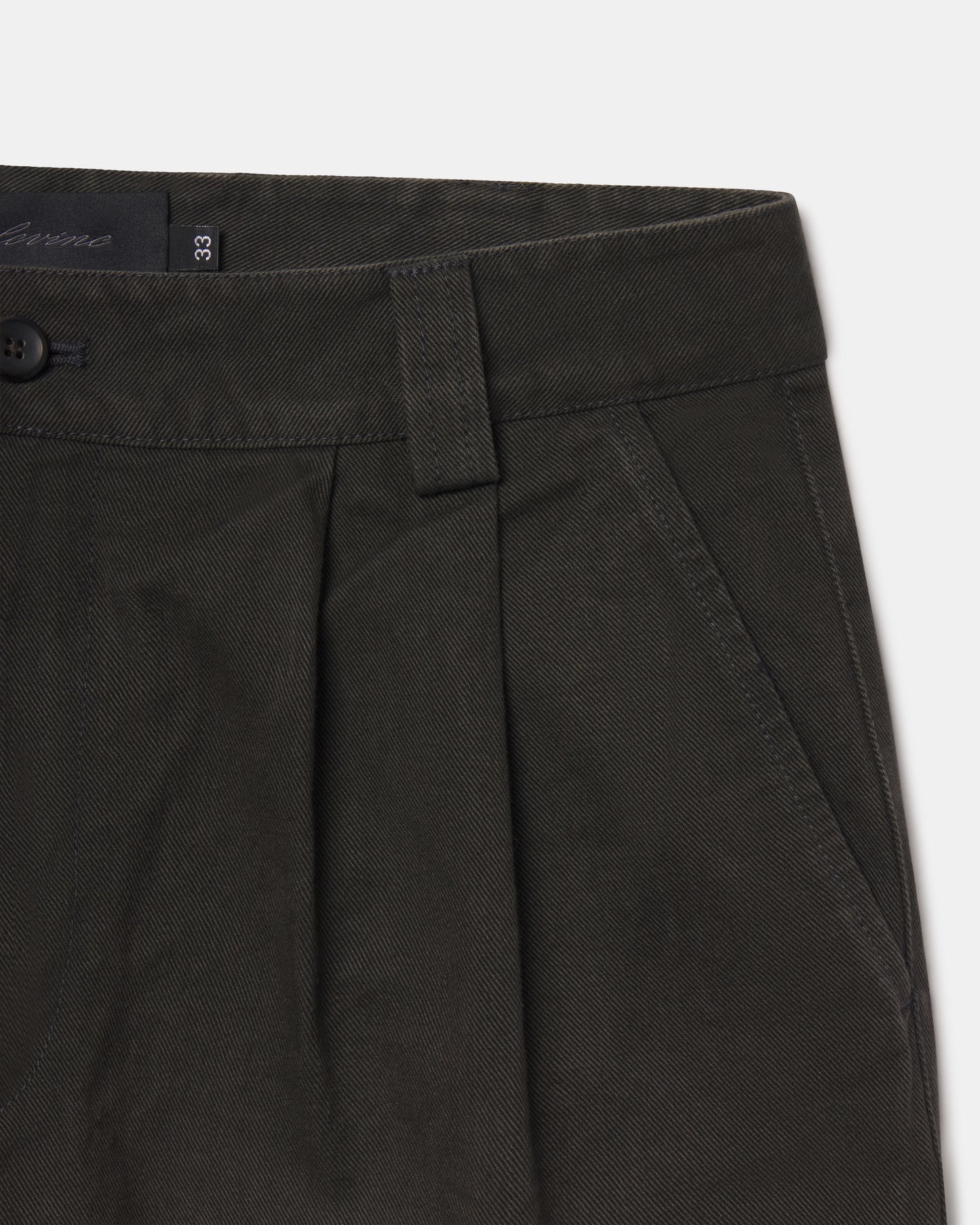 SULPHUR DYED DOUBLE PLEAT PANT