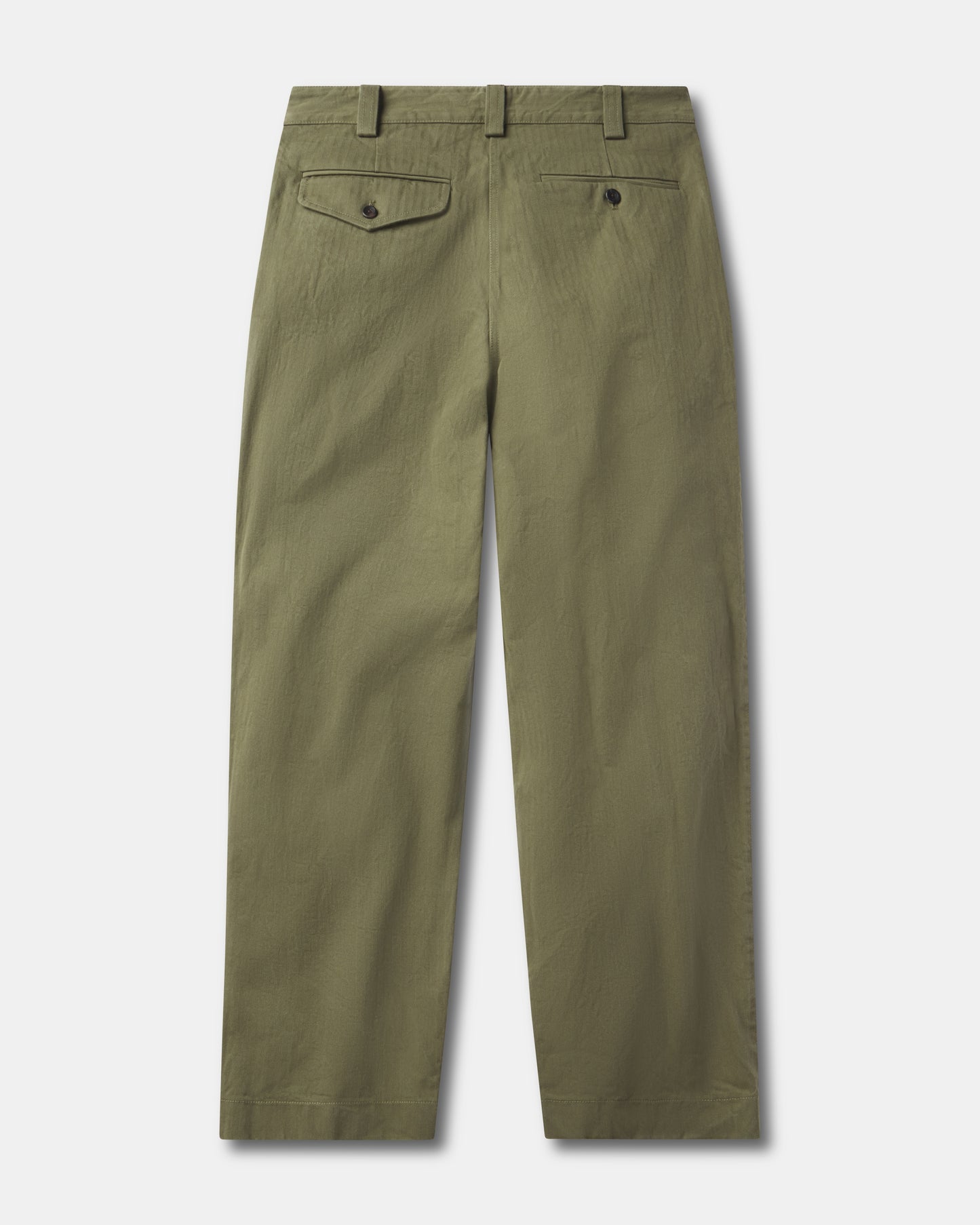 JAPANESE HERRINGBONE DOUBLE PLEATED TROUSER