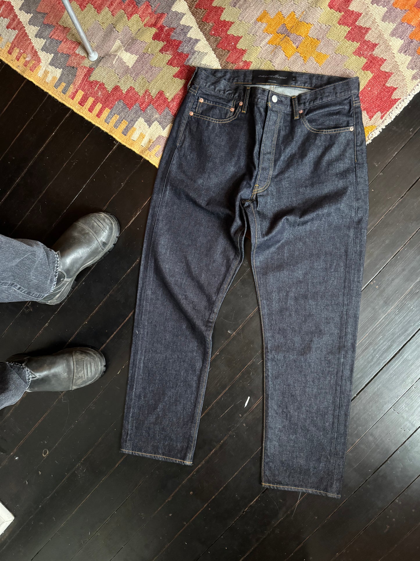 90's Washed Denim Jeans