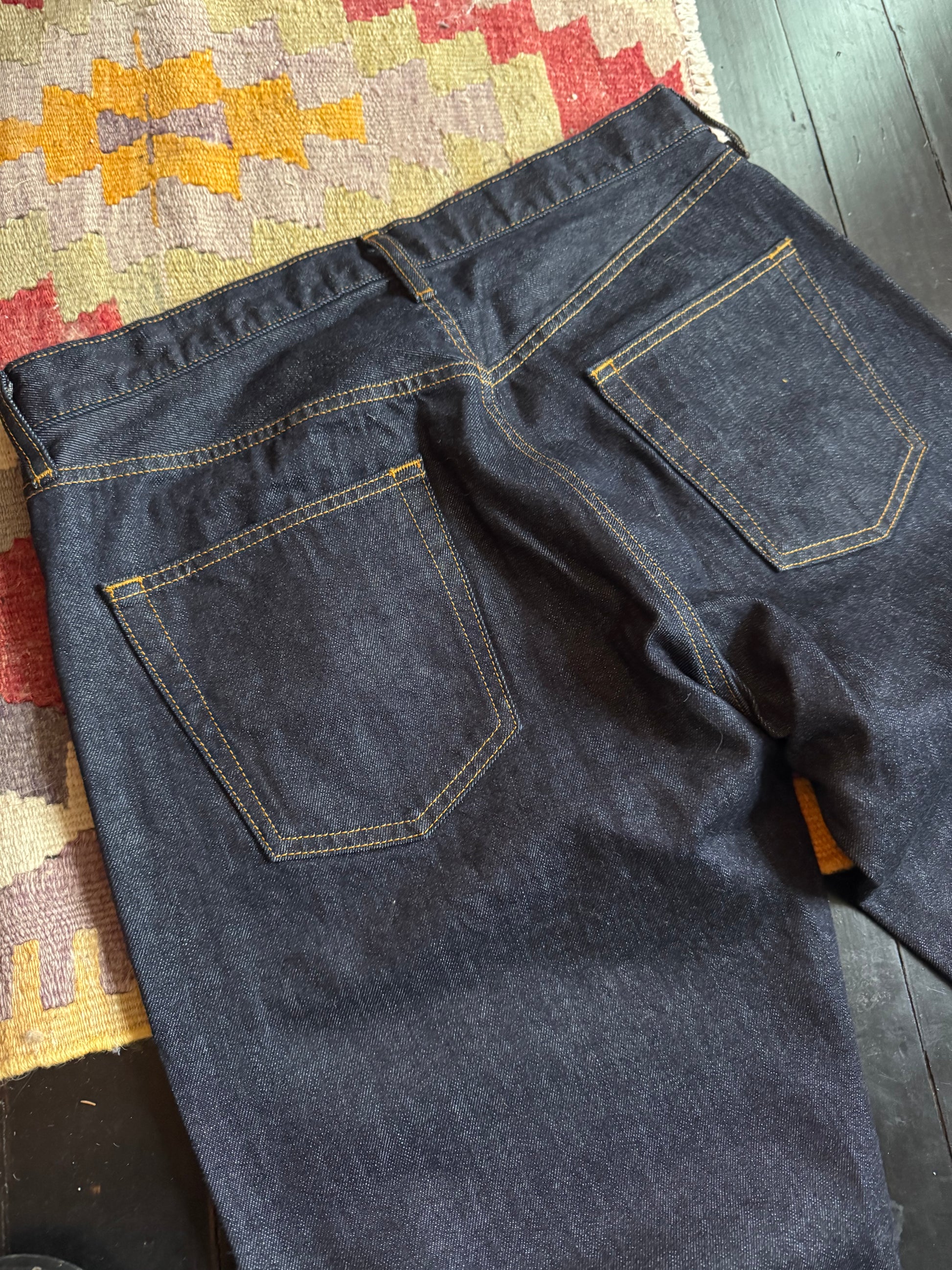 90's Washed Denim Jeans