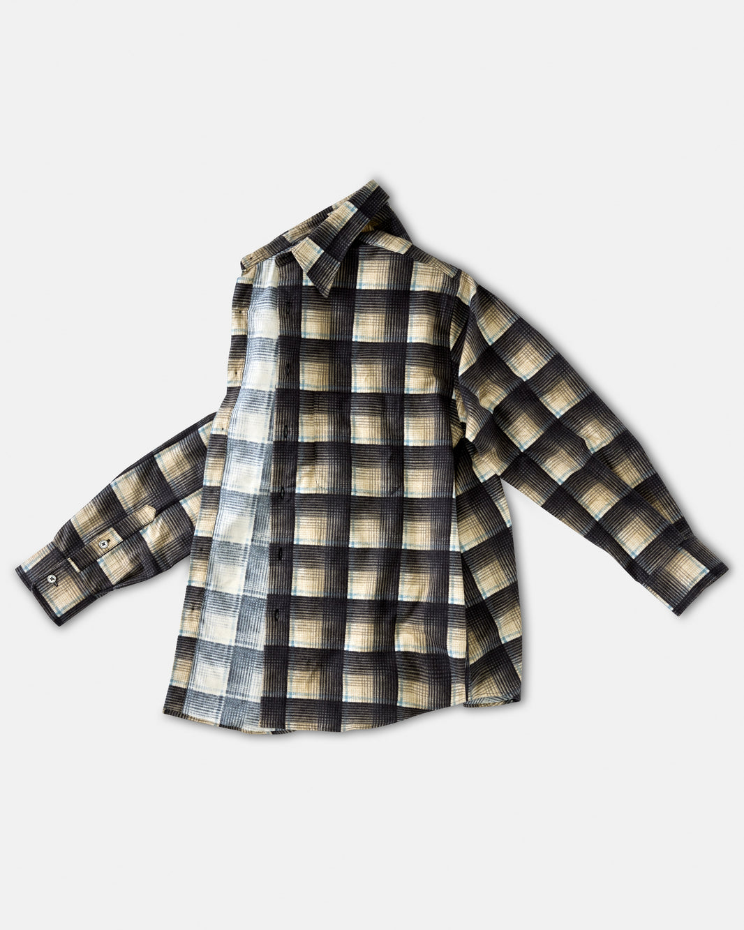 Aaron Levine Shadow Flannel in Coral main image 0