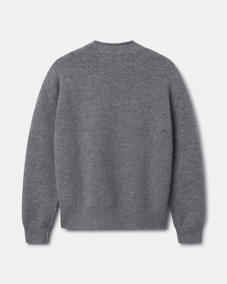 Aaron Levine Rollneck Sweater in Black main image 0
