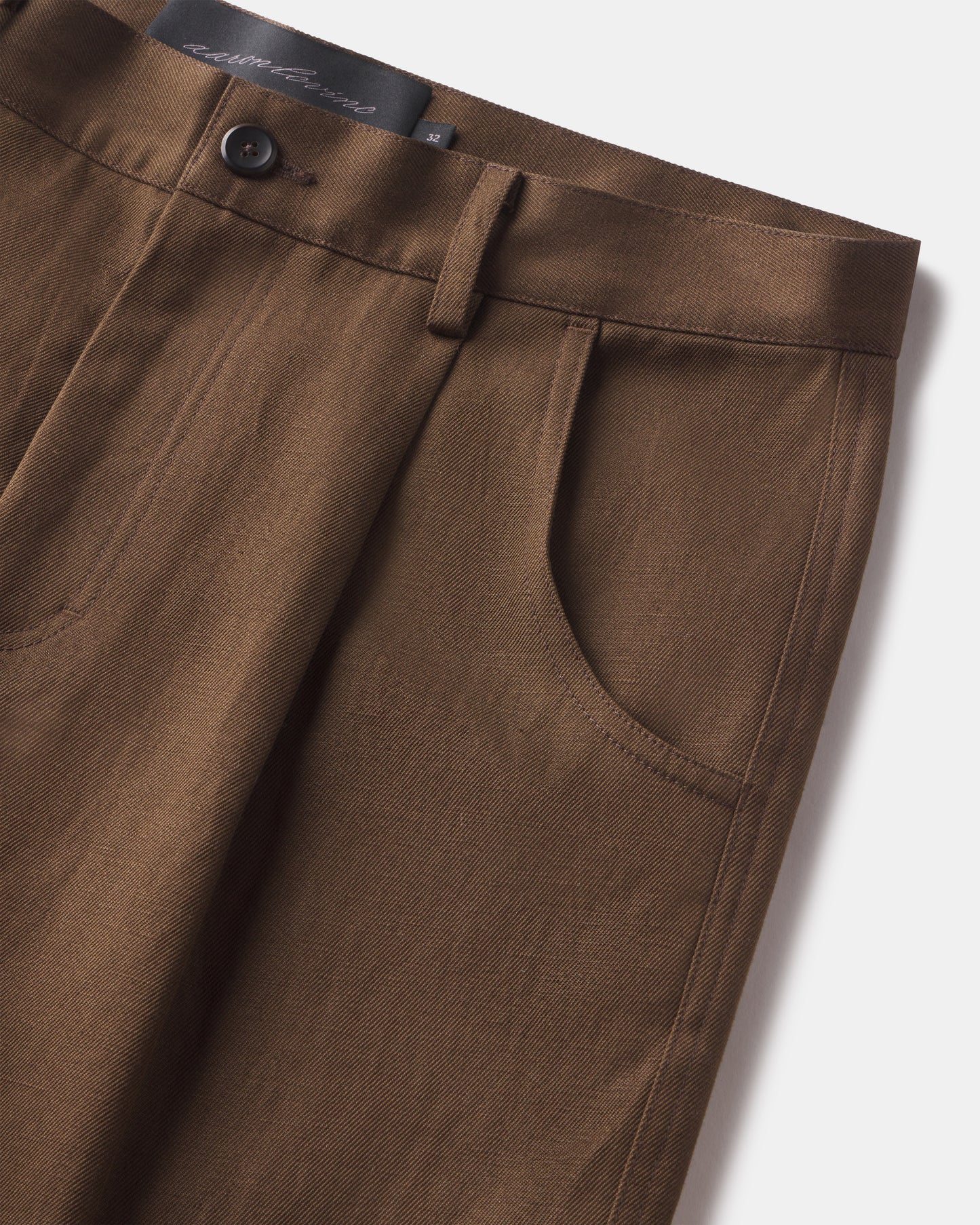 COTTON LINEN PLEATED SHORT