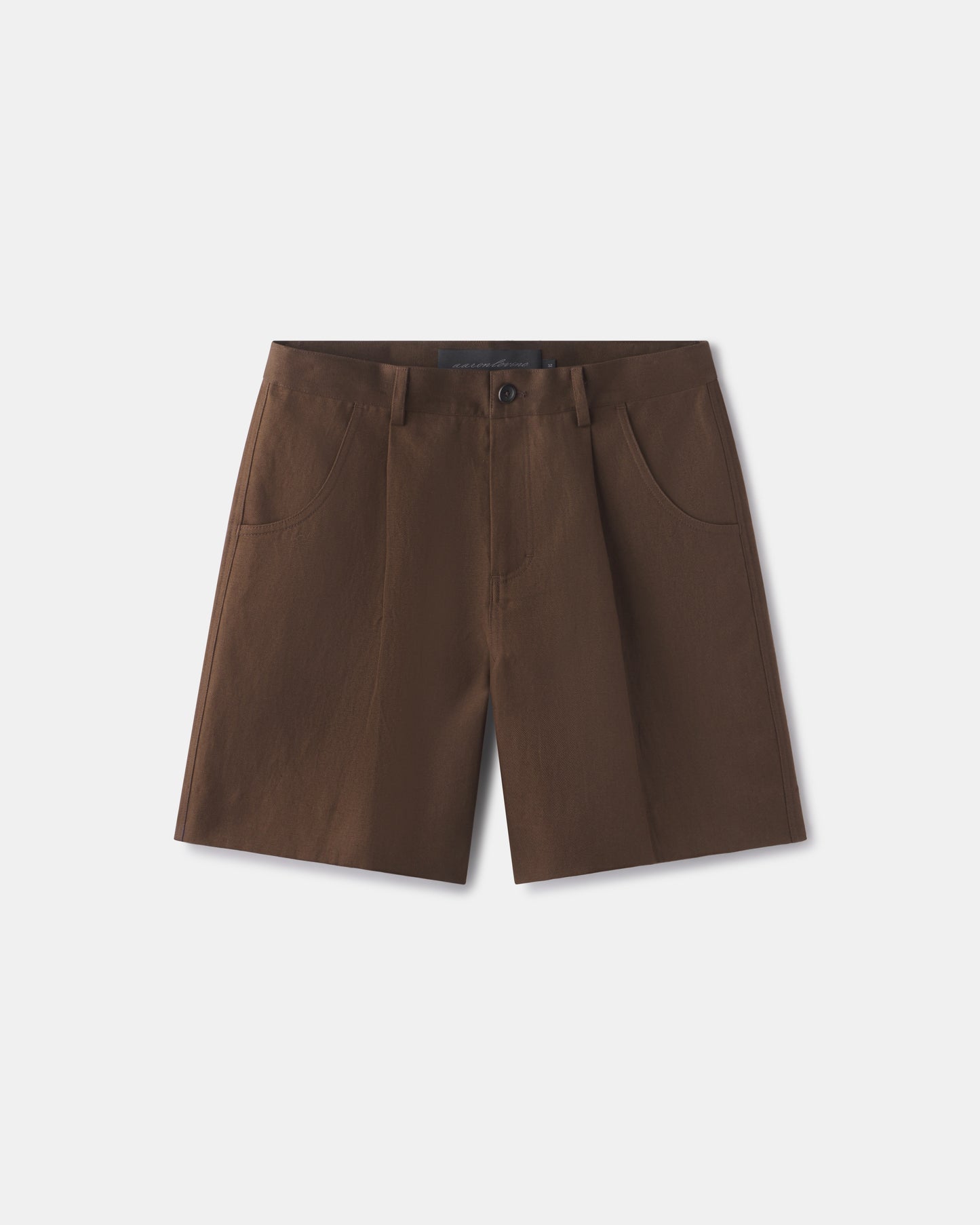 COTTON LINEN PLEATED SHORT