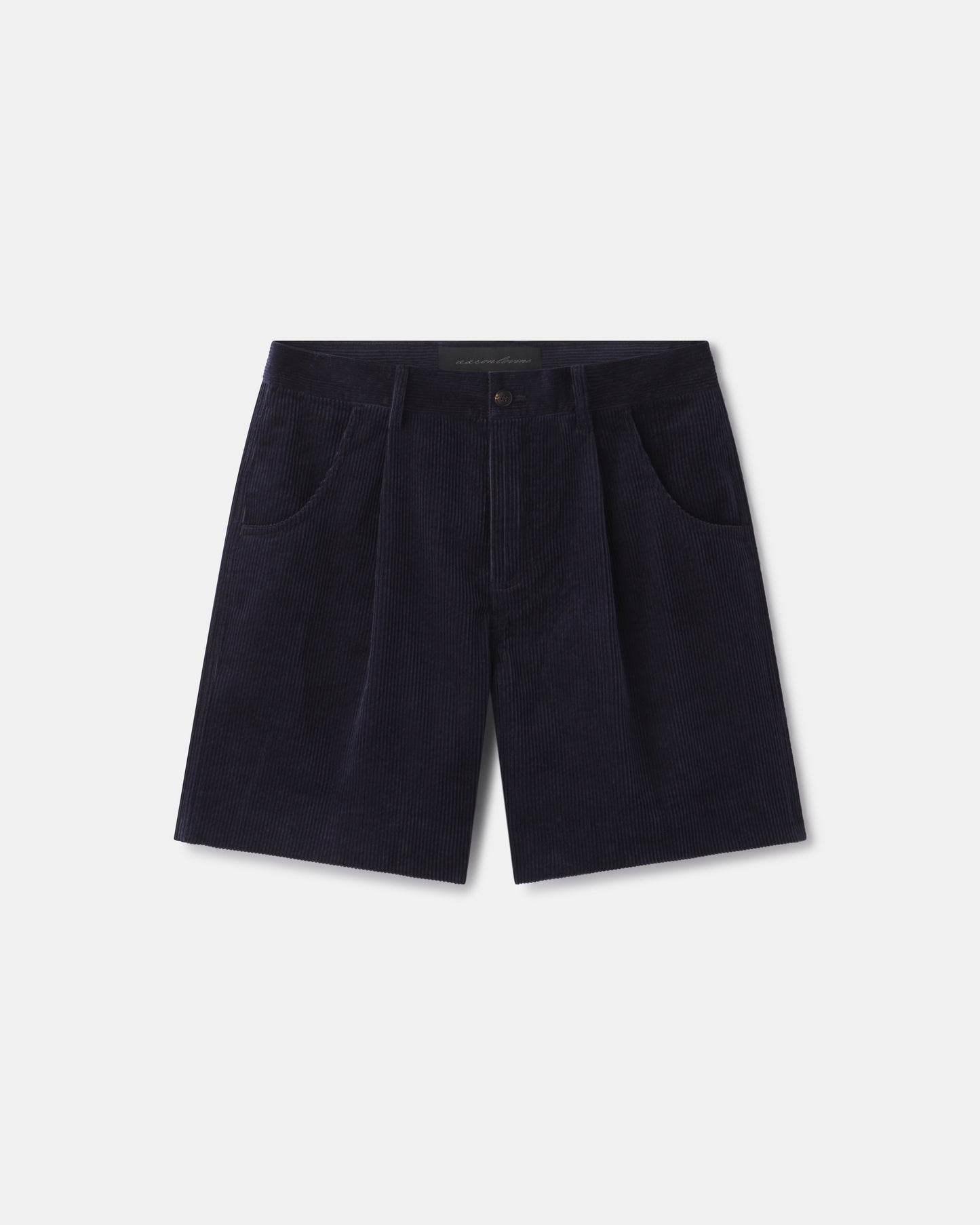 SINGLE PLEAT CORDUROY SHORT