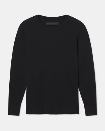 Aaron Levine Thermal Longsleeve in Slate