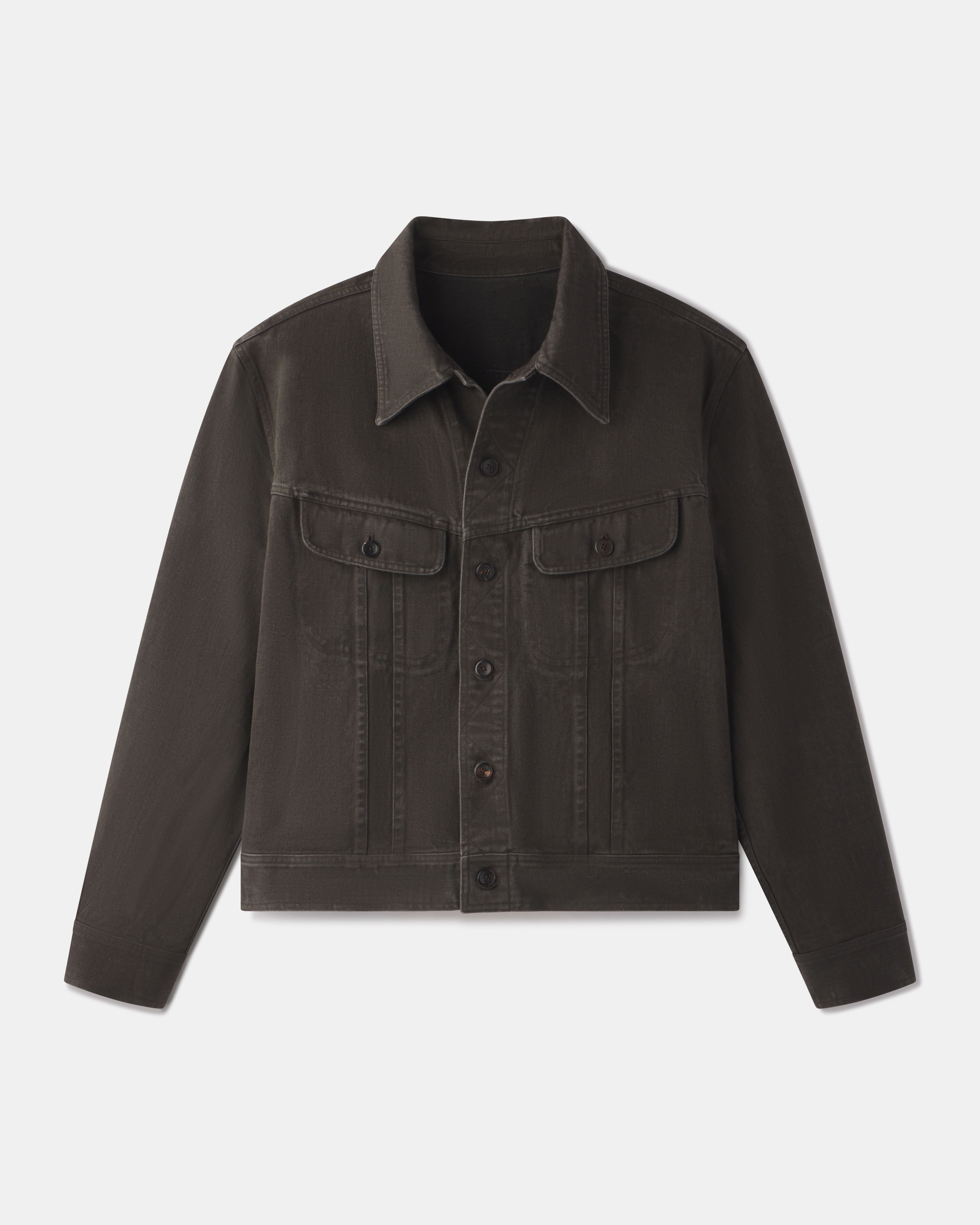 SULPHUR DYED TRUCKER JACKET – AARON LEVINE
