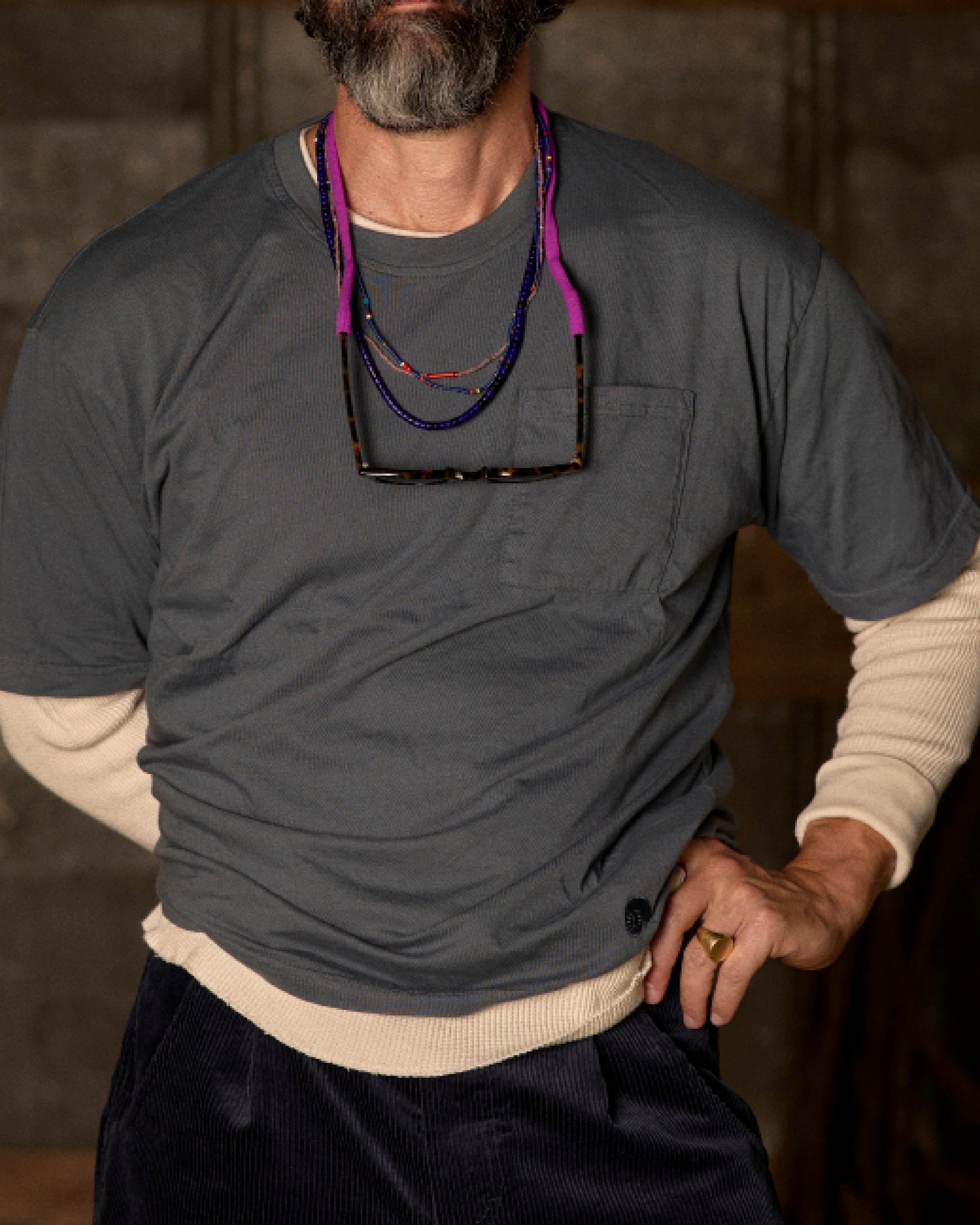 BOXY POCKET T-SHIRT