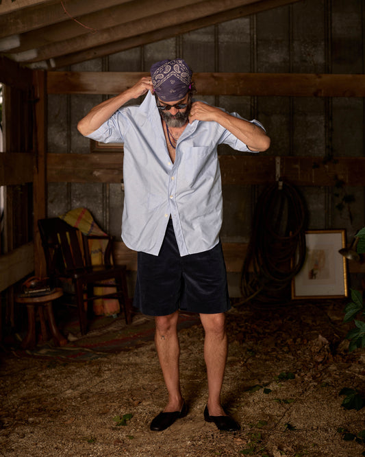 SINGLE PLEAT CORDUROY SHORT