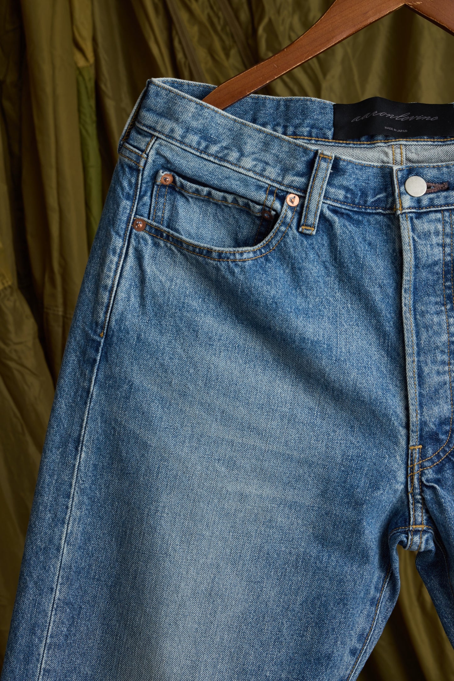 90'S WASHED DENIM JEANS